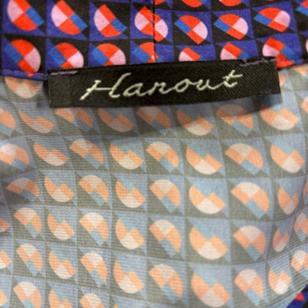 Harout Geometric Patterned Dress Super Soft Material - Picture 6 of 10